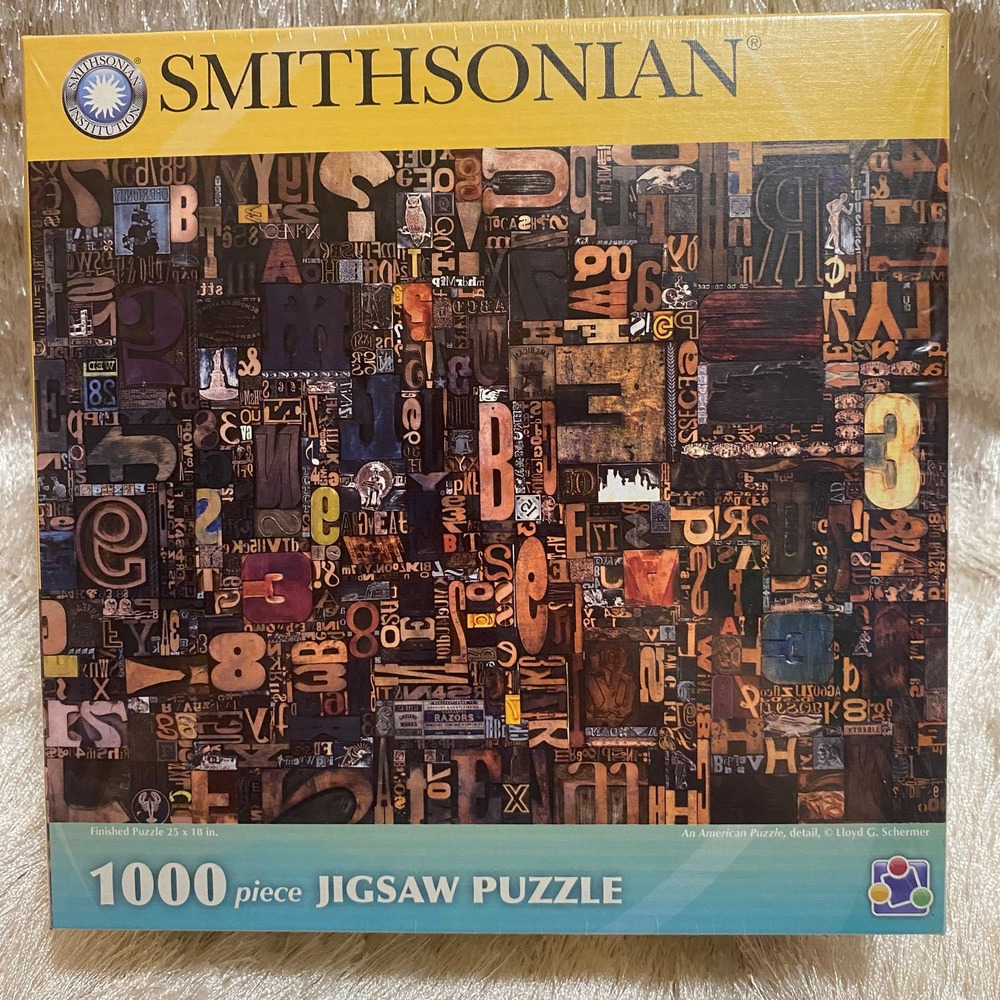 1000 Piece Smithsonian Jigsaw Puzzle 🧩  Great gift!